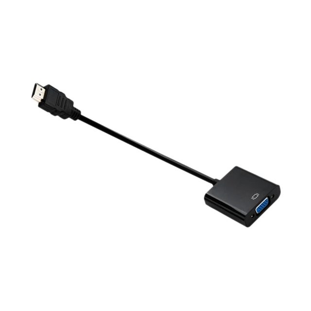 Cable adaptador de cable HD 1080P a VGA, adecuado para fuente de alimentación de proyector de pantalla, versión básica para STB
