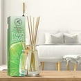 thumbnail image 3 of Lime Reed Diffuser 100ml - Scented Reed Diffuser - Gift Set w/ 10 Bamboo Sticks - Best for Aromatherapy - SPA - Home - Office - Fitness Club, 3 of 8