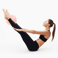 thumbnail image 5 of Small Exercise Ball for Yoga, Pilates, Abdominal Workouts, Shoulder Therapy, Core Strengthening, 5 of 5
