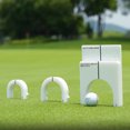 thumbnail image 4 of Ayuda de entrenamiento de golf Ndcxsfigh Golf Putting Gates Herramienta de práctica de alineación acrílica, 4 of 9