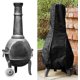 thumbnail image 1 of Cubierta para calentador de patio, cubiertas para chimenea de exterior, resistente al agua, calentador de jardín, protección contra la lluvia y los rayos UV, 1,2 m de alto, negro, 1 of 5