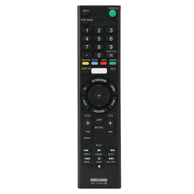 Reemplazo de control remoto RMTTX200U apto para SONY XBR55X700D XBR49X700D XBR65X750D TV