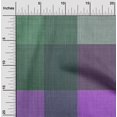 thumbnail image 2 of oneOone Cotton Poplin Twill Violet Fabric Check Sewing Craft Projects Fabric Prints By Yard 56 Inch Wide, 2 of 4