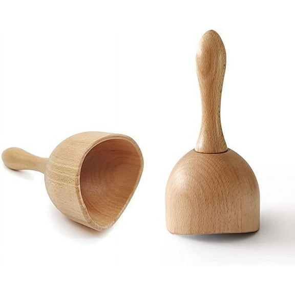 Artrylin Wood Swedish Cup, Wooden Manual Massager, Wood Therapy Massage Tool, Body Sculpting Tools for Maderotherapy,Lympahtic Drainage, Anti-Cellulite,Muscle Pain Relief -Beech Wood