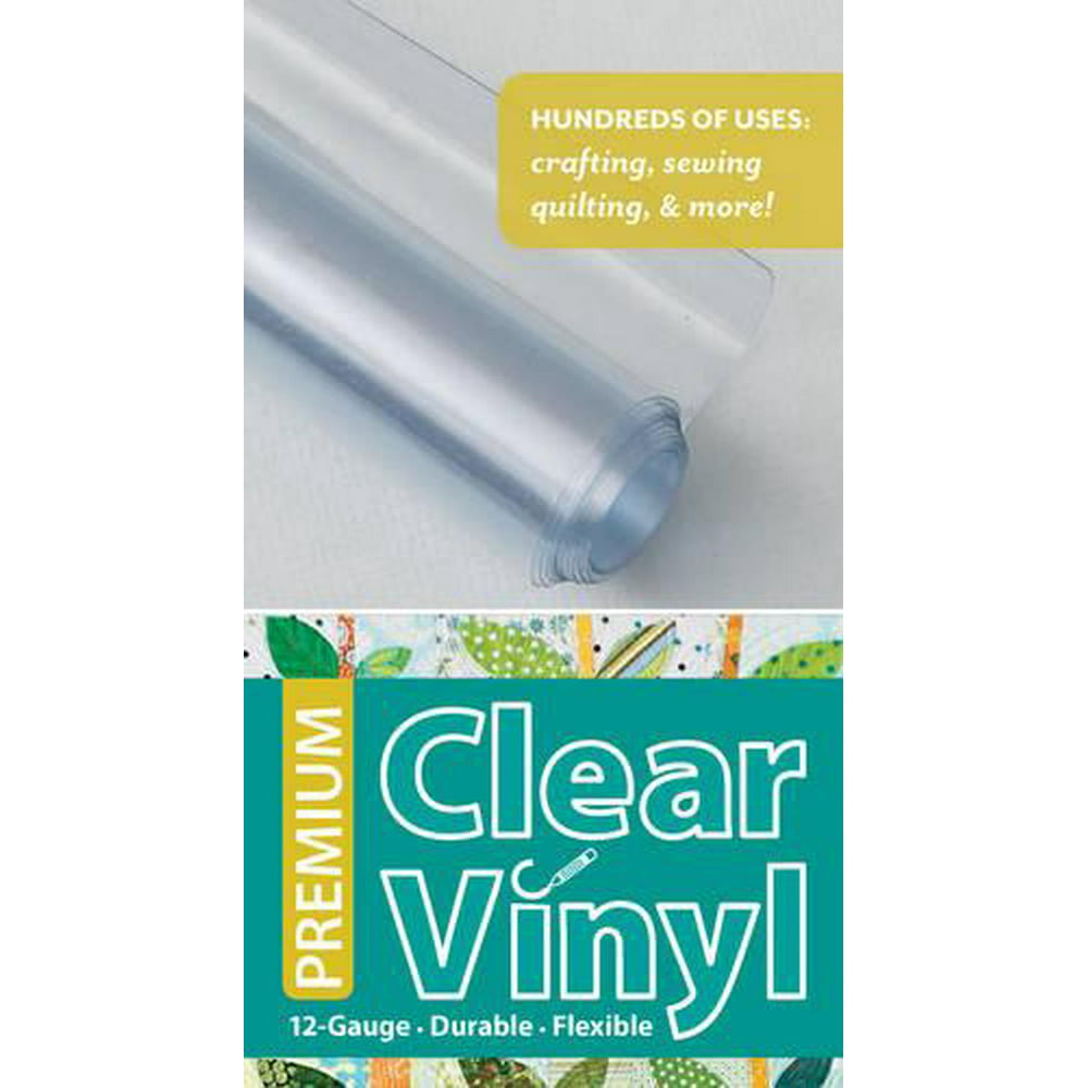 Premium Clear Vinyl Roll 12Gauge Durable Flexible