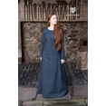 thumbnail image 3 of Women's Freya Viking Underdress in Woad Blue, size: X-Large | Cotton by Medieval Collectibles, 3 of 5