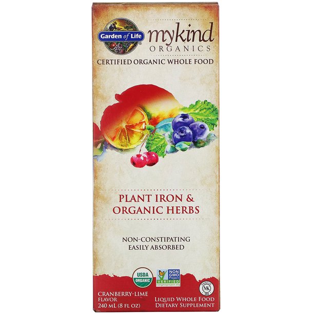Garden of Life Garden of Life MyKind Organics Plant Iron & Organic