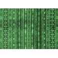 thumbnail image 1 of Ahgly Company Indoor Rectangle Abstract Emerald Green Modern Area Rugs, 5' x 8', 1 of 4