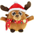 thumbnail image 2 of Figura musical animada de reno Sincero 15,7' Juguete de peluche suave, 2 of 5