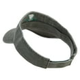 thumbnail image 2 of Frog Footprints Embroidered Washed Pigment Dyed Cotton Twill Visor - Olive OSFM, 2 of 5