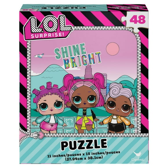 L.O.L. Surprise! 48-Piece Jigsaw Puzzle for Families and Kids Ages 4 and up