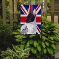 thumbnail image 2 of Carolines Treasures SS4922GF Rat Terrier with English Union Jack British Flag Garden Flag Garden Size multicolor, 2 of 5
