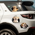 thumbnail image 2 of 5 Styles Cute Dog Breeds Vinyl Decal Stickers Labrador Golden Retriever Vinyl Decal Self Adhesive Waterproof Car Window Sign Stickers for Windows Cars Trucks Skateboard Wall Cup Laptop Multi-color, 2 of 9