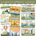 thumbnail image 4 of 33 PCS Camping Welcome Posters Camping Welcome Bulletin Board Motivational Posters Positive Inspirational Quotes Paper Cutouts Classroom Decorations for Back to School Home Wall Door Supplies$$Office, 4 of 7