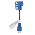 RV Power Adapter Conversion Cable 30A to 50A 4 Core 125V 10/3 AWG for