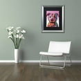 thumbnail image 3 of Trademark Fine Art "Cherish The Pitbull" Canvas Art by Dean Russo, Black Matte, Silver Frame, 3 of 4