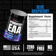 PROSUPPS HydroBCAA Essentials BCAA Powder (Blue Raspberry, 30 Servings)