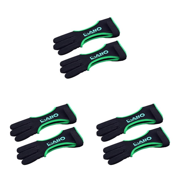 Eigraketly Protector de dedos de tiro con Guante portátil de tres dedos Guantes de tiro creativos útiles para jóvenes Adultos Type1 NO1