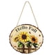 thumbnail image 1 of Matsuzay Entrada jardín país cosecha puerta signos interesante Pascua llamativa placa Festival Acción de Gracias tablero de bienvenida Kits de decoración para fiestas JM00945, 1 of 6