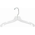 thumbnail image 3 of Children's Clear Plastic Dress Hanger - 14" (25), 3 of 6