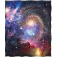 thumbnail image 2 of Galaxy Blanket Soft Warm Universe Colorful Print Throw Blanket for Kids Adults Gift 50"x60", 2 of 6