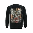 thumbnail image 2 of Harley-Davidson Men's Custom Freedom Fleece Pullover Sweatshirt - Black (4XL), Harley Davidson, 2 of 2