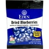 Eden Organic Apple Sweetened Dried Blueberries, 1 oz, (Pack of 6)