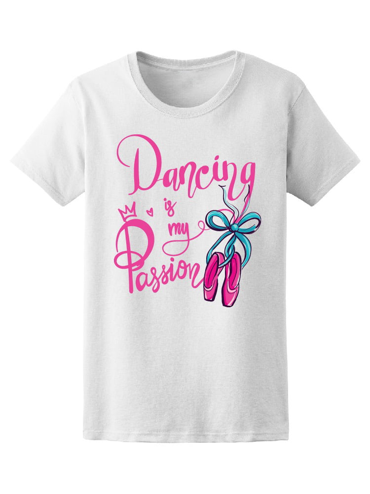 Dancing is my passion t shirt children toddler fashion ballet slogan tee 