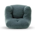 thumbnail image 6 of Bean Bag Chair, Adult Bean Bag Chair for Living Room, Big Beanbag Chair, Comfy Stuffed Beanbag Chair for Adults with Filling (Teddy Fabric in Green), 6 of 18