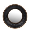 thumbnail image 1 of Privilege 16078 Medium Metal Wall Mirror - Black, 1 of 1