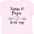 thumbnail image 4 of Inktastic Nana and Papa Love Me- Heart Grandchild Boys or Girls Toddler T-Shirt, 4 of 5