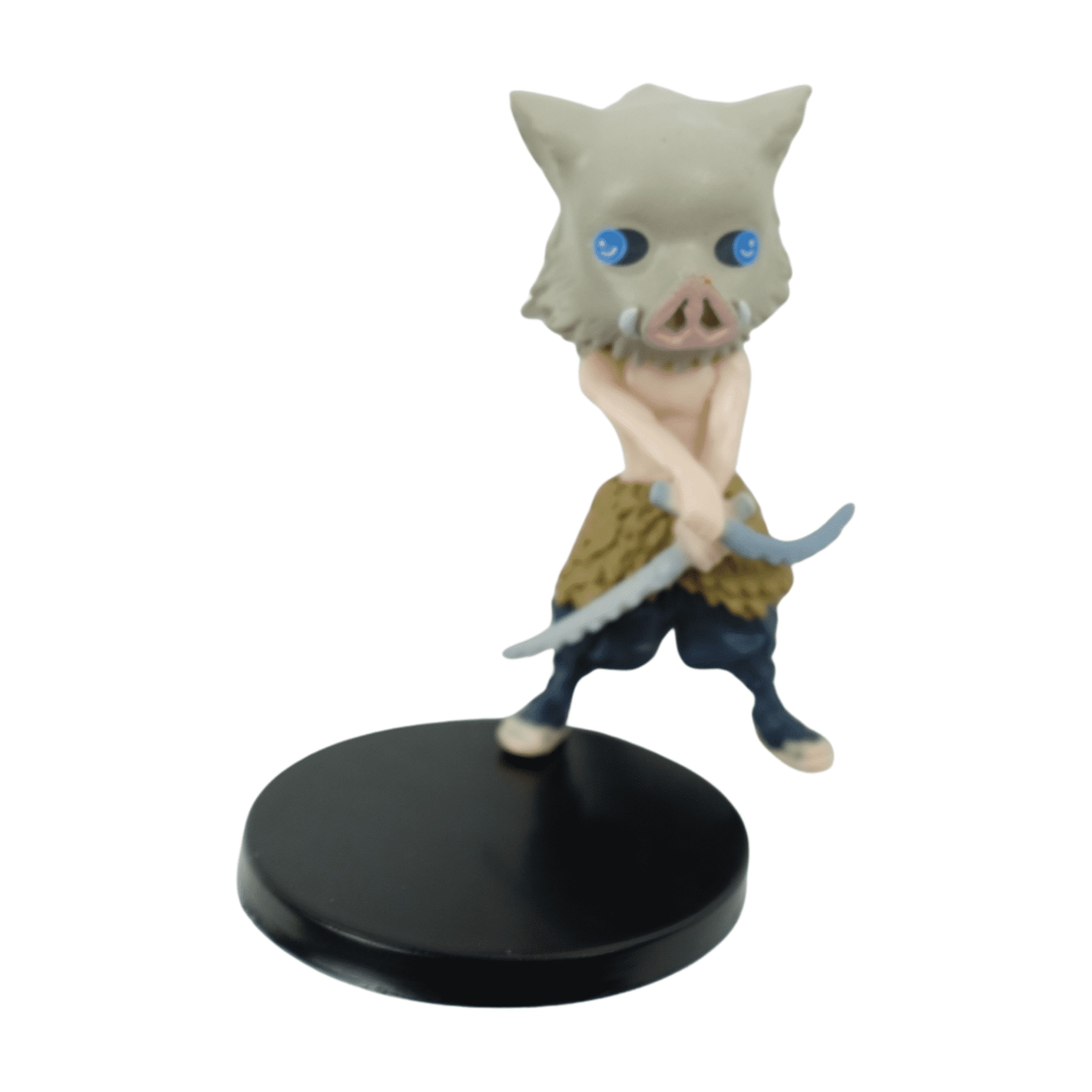 Figurine Cake Topper, 6 pcs Demon Slayer Cake Topper, Cartoon Cake Decorations for Anime Fans, Demon Action Figures, for Birthday Party Supplies