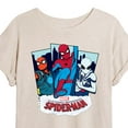 thumbnail image 3 of Marvel Your Friendly Neighborhood Spider-Man - Spider Suits - Women's Oversized Graphic T-Shirt, 3 of 5