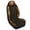 Brown Bear Fur Print, variant on chaqlin Car Seat Cover Anti-Aging Car Chair Cover Polyester Practical, Suitable for Cars Van, Brown Bear Fur Print