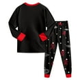 thumbnail image 7 of newwalpole Boys Cotton Outfits Long Sleeve Toddler Boys Pjs Kids Sleepwear Sets Red for Size 3-4 Years, 7 of 7