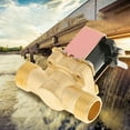 thumbnail image 4 of Electric Solenoid Valve 1/2" DC 12V Normally Closed Brass Water Heaters For Water, 4 of 8