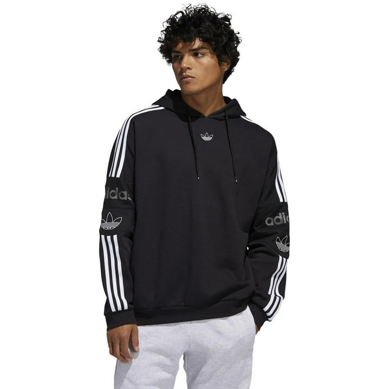 ED7115 Mens Adidas Originals Team Signature Trefoil Hoody Walmart