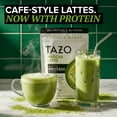 thumbnail image 6 of TAZO Protein Matcha Latte Powder with Whey Protein Isolate, 8oz Pouch, 8 Servings, 6 of 10