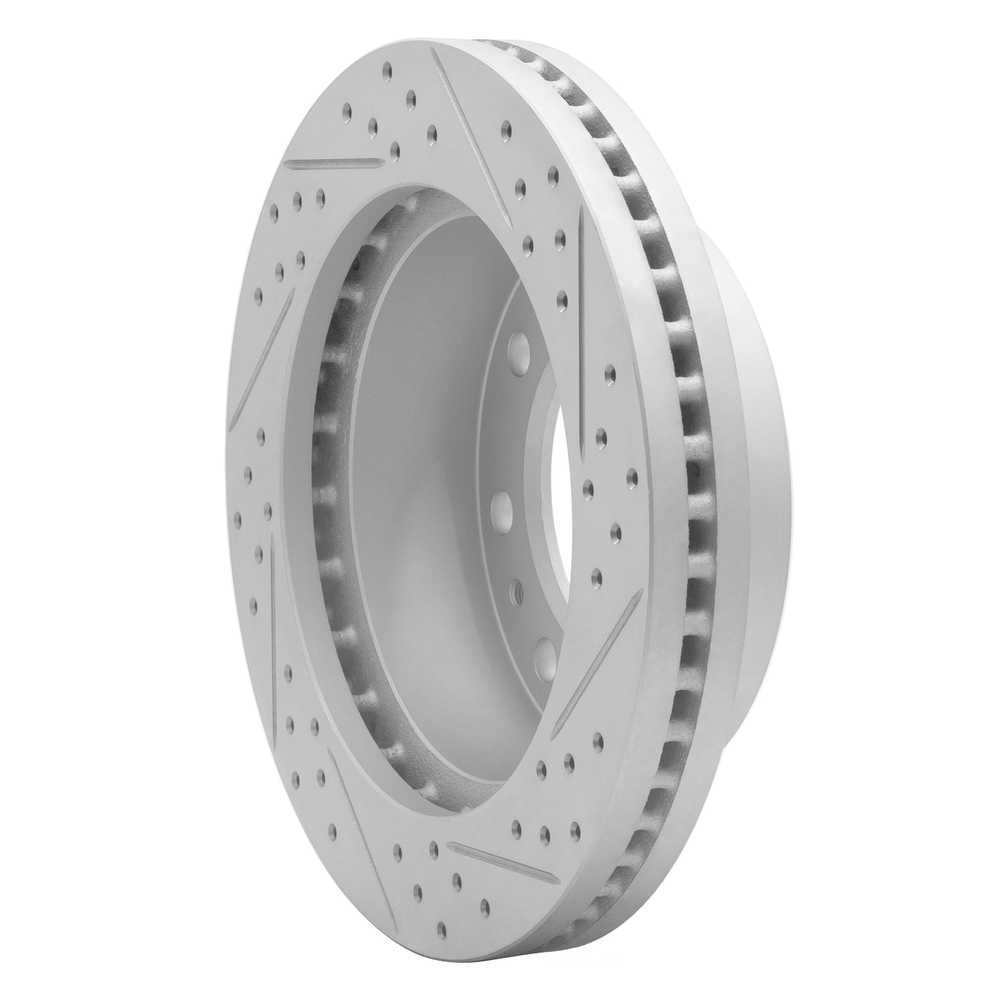 Dynamic Friction Company 830-48051L DFC Geoperformance Rotor - Drilled and Slotted