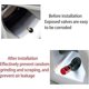 thumbnail image 3 of 4 Pack Aluminum Valve Covers, Car Tire Covers, Bicycle Air Dust Caps for Trucks, Motorcycles (Red), 3 of 5