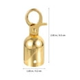 thumbnail image 2 of Shisuyan 2pcs Guardrail Rope End Hooks Cord End Cap Rope End Stopper Guardrail Cord Cap Rope Fastener, 2 of 8