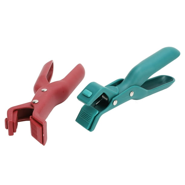 Pinza Antiescaldadura Para Platos, 2 Uds., Clip Para Platos Calientes, Antideslizante Para El Hogar