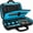 Mint Blue, variant on DJ Controller Case for DDJ-FLX4/REV1/400 with Laptop Compartment