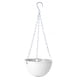 thumbnail image 5 of Bewildely Cesta colgante de clorofito, maceta colgante, gancho para colgar, interior, autoabsorbente, cría de agua, maceta de plástico especial Jardín y Patio Blanco, 5 of 6