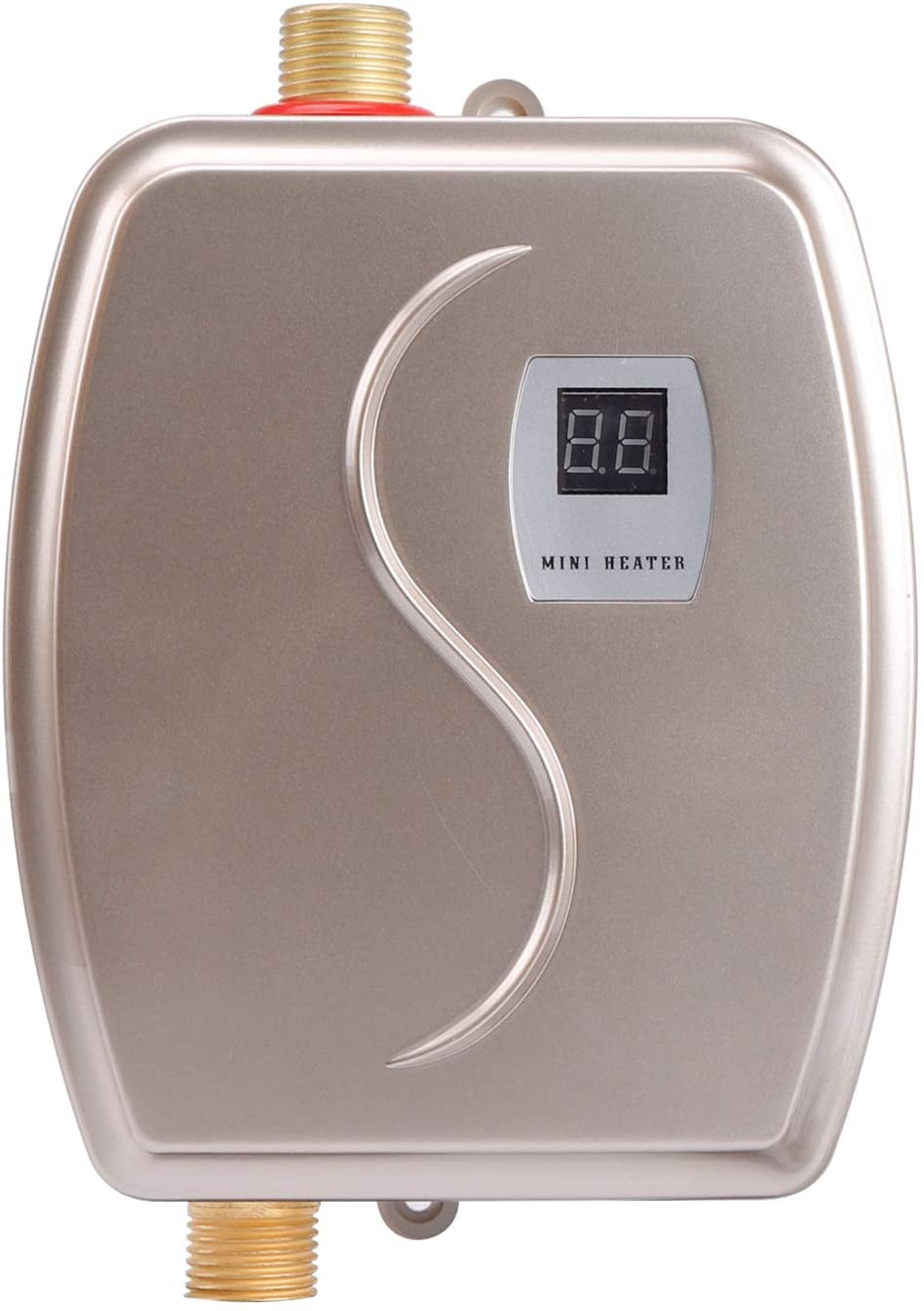 YIYIBYUS Mini Electric Hot Water Heater Tankless Instant Hot Water