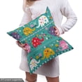 thumbnail image 4 of Ambesonne Animal Cartoon Fabric by the Yard Upholstery, Joyful Nature, 10 Yards, Multicolor, 4 of 4