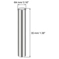 thumbnail image 3 of Uxcell Steel Pins 304 stainless steel Cylindrical Shelf Support Pin Silver 4mm x 35mm 10Pcs, 3 of 5