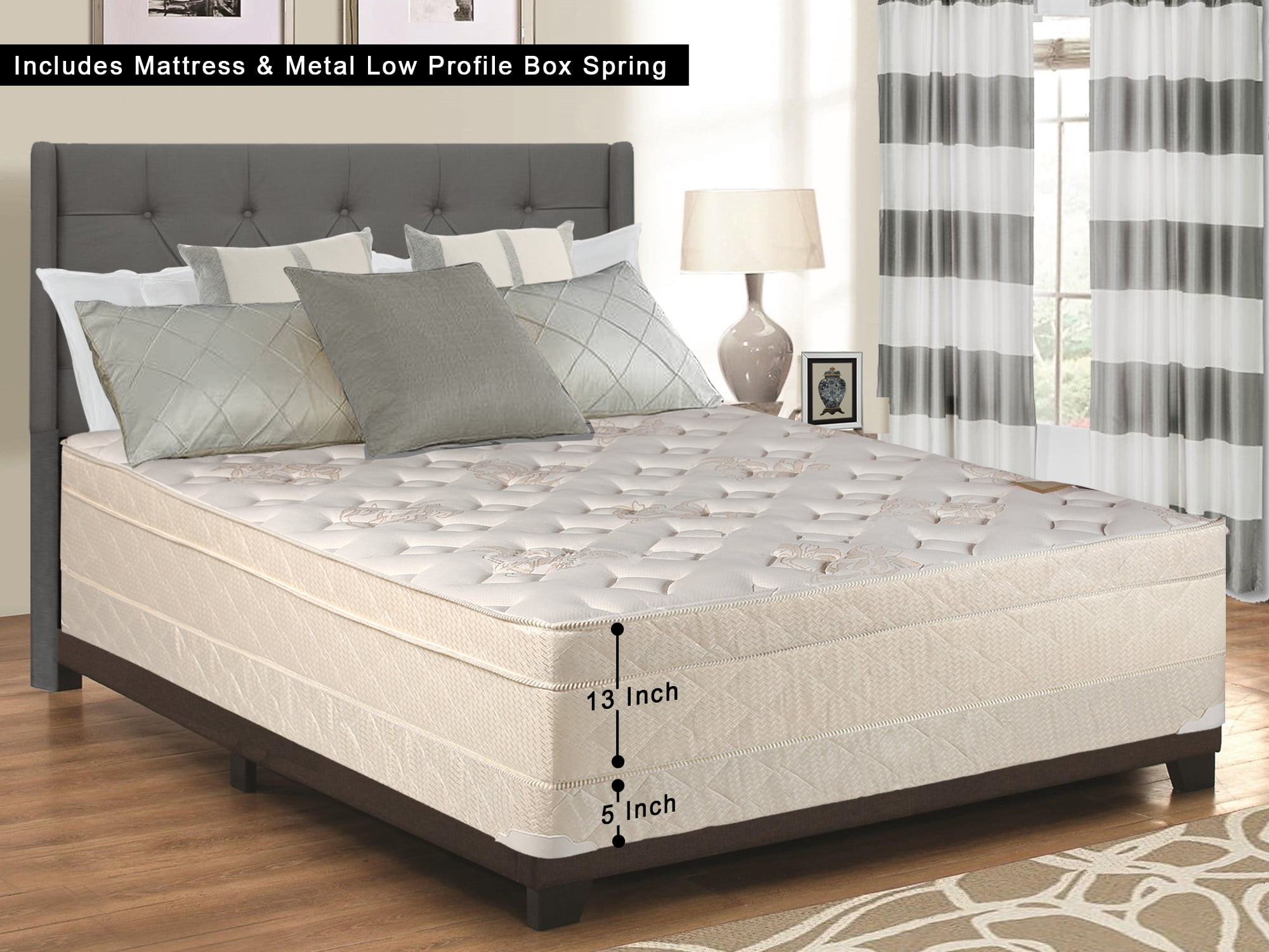 firm innerspring mattress no pillow top