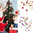thumbnail image 3 of Clearance 12pcs Christmas Baubles Round Balls Ornament Xmas Tree Hanging Ornaments, 3 of 5