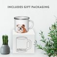 thumbnail image 3 of Koyal Wholesale 11oz. Stainless Steel Dog Campfire Coffee Mug Gift, English Bulldog Up Close, 1-Pack, 3 of 4